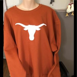 Adult 2x Texas Longhorns sweatshirt